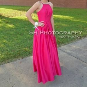 Hot pink formal